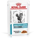 ROYAL CANIN Veterinary SENSITIVITY CONTROL HUHN MIT REIS Nassfutter f&uuml;r Katzen