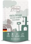 MjAMjAM Quetschie vorz&uuml;gliches Kalb und Truthahn an leckeren M&ouml;hrchen 12x125g
