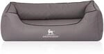 Knuffelwuff orthop&auml;disches Hundebett Madison grau M-L 85x63cm