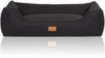 Knuffelwuff Hundebett Lotte Schwarz XL 105x75cm