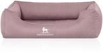 Knuffelwuff orthop&auml;disches Hundebett Leon Rosa M-L 85x63cm