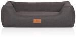 Knuffelwuff Hundebett Lotte Grau M-L 85x63cm