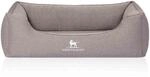 Knuffelwuff orthop&auml;disches Hundebett Leano Grau M-L