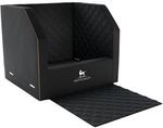 Knuffelwuff Auto Hunde Sitzschutz Cargo f&uuml;r den Vordersitz schwarz 55x45x35cm