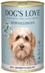 Dog's Love Hypoallergen Ente mit Topinambur und Karotten 6x400g