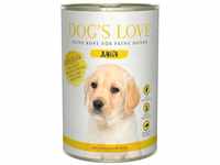 Dog's Love Junior Geflügel mit Zucchini und Apfel 6x400g