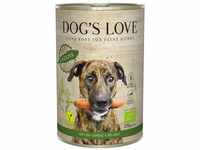 Dog's Love Bio Gartenernte Vegan mit Gemüse und Obst 6x400g