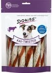 Dokas Kau-Twister Rinderhaut, Entenherz und Entenbrustfilet 200g