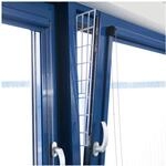 Trixie Schutzgitter f&uuml;r Fenster Seitenteil 62x16/7cm wei&szlig;