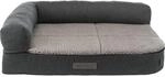 Vital Sofa Bendson, eckig, dunkelgrau/hellgrau 80x60cm