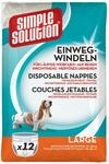 Simple Solution Einweg-Windeln 12 x L