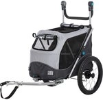 Trixie Fahrrad-Anhänger für Hunde grau S Trixie Fahrrad-Anhänger für Hunde grau S