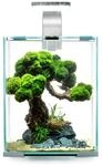Aquael Shrimp Set Tag und Nacht wei&szlig; 10 Liter, 20 x 20 x 25 cm