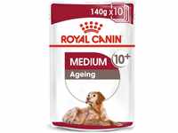 ROYAL CANIN MEDIUM AGEING 10+ Nassfutter für ältere mittelgroße Hunde 10x140g