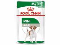 ROYAL CANIN MINI ADULT Nassfutter für ausgewachsene kleine Hunde 12x85g