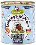 GranataPet Liebling's Mahlzeit Junior Truthahn und Kaninchen 6x800g