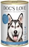 Dog's Love Classic Fisch mit Amaranth, Karotte und L&ouml;wenzahn 6x400g