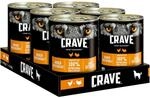 CRAVE Dose mit Huhn und Truthahn 6x400g