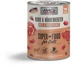 MAC's Cat Fleischmen&uuml; Rind und H&uuml;hnerherzen 6x800g