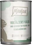 MjAMjAM vorz&uuml;gliches Kalb und Truthahn an leckeren M&ouml;hrchen 6x400g