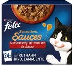 FELIX Sensations Saucen Geschmacksvielfalt vom Land 24x85g