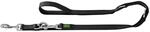 Hunter Nylon Extra Long Verstellbare F&uuml;hrleine, schwarz 300 cm