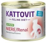 Kattovit Feline Diet Niere Renal Pute 12x185g