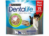 Purina DentaLife Tägliche Zahnpflege-Snacks für mittelgroße Hunde Maxipack 345g