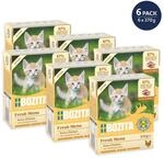 Bozita Tetra H&auml;ppchen in Sauce Kitten mit H&uuml;hnchen 6x370 g