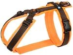 annyx Brustgeschirr Protect leuchtorange/ braun S