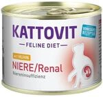 Kattovit Feline Diet Niere Renal Huhn 12x185g