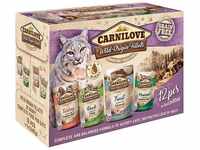 Carnilove Cat Pouch Ragout - Multipack mit 4 Sorten (Turkey, Duck, Trout, Pheasant) -