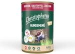 Christopherus Hundemen&uuml; mit Rentier, Kartoffel und Zucchini 12x400g