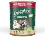 Christopherus Hundemen&uuml; mit Rentier, Kartoffel und Zucchini 6x800g