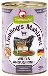 GranataPet Liebling's Mahlzeit Wild und Angus Rind 6x400g