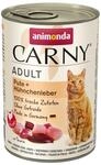 animonda Carny Adult Pute + H&uuml;hnchenleber 6x400g