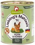 GranataPet Liebling&rsquo;s Mahlzeit Huhn und K&uuml;rbis 6x800g