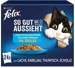 FELIX So gut wie es aussieht in Gelee Geschmacksvielfalt aus dem Wasser 24x85g