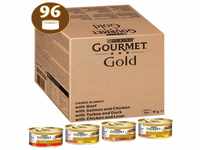 GOURMET Gold Zarte Häppchen in Sauce Mixpaket 96x85g