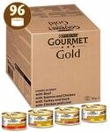 GOURMET Gold Zarte H&auml;ppchen in Sauce Mixpaket 96x85g