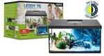 Aquael Aquarienset Leddy Tag und Nacht schwarz 2.0 Leddy 75 (105 Liter)