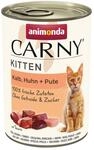 animonda Carny Kitten Kalb, Huhn + Pute 12x400g