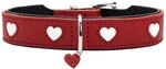 Hunter Halsband Love rot/schwarz 65/L