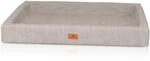 Knuffelwuff orthop&auml;disches Hundebett Austin Grau XL