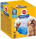 Pedigree DentaStix f&uuml;r Gro&szlig;e Hunde 105 St&uuml;ck (15x7)