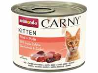 animonda Carny Kitten Rind + Pute 12x200g