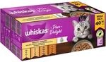 WHISAKS PURE DELIGHT MULTIPACK Gefl&uuml;gel Ragout in Gelee 40x85g