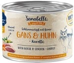 Sanabelle Schlemmertopf mit Gans & Huhn 6x180g Sanabelle Schlemmertopf mit Gans & Huhn 6x180g