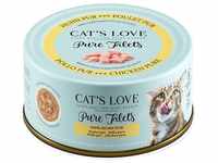 Cat's Love Pure Filets Huhn 6x100g