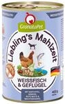 GranataPet Liebling&rsquo;s Mahlzeit Wei&szlig;fisch und Gefl&uuml;gel 6x400g